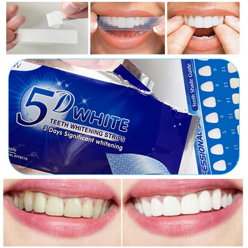 1-10sticker 5D Teeth Stickers  - Teeth Whitening Near Me recension och pris