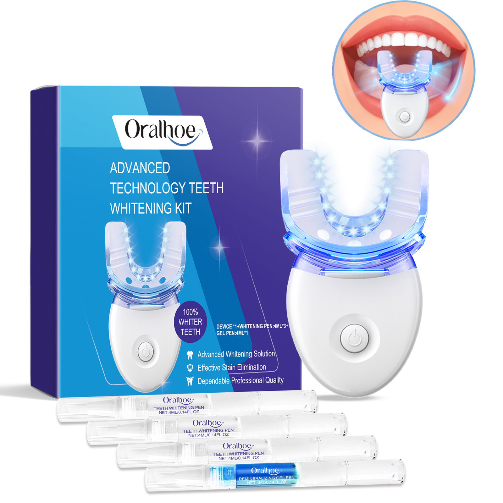 Professional Teeth Whitening L - Teeth Whitening Kit recension och pris