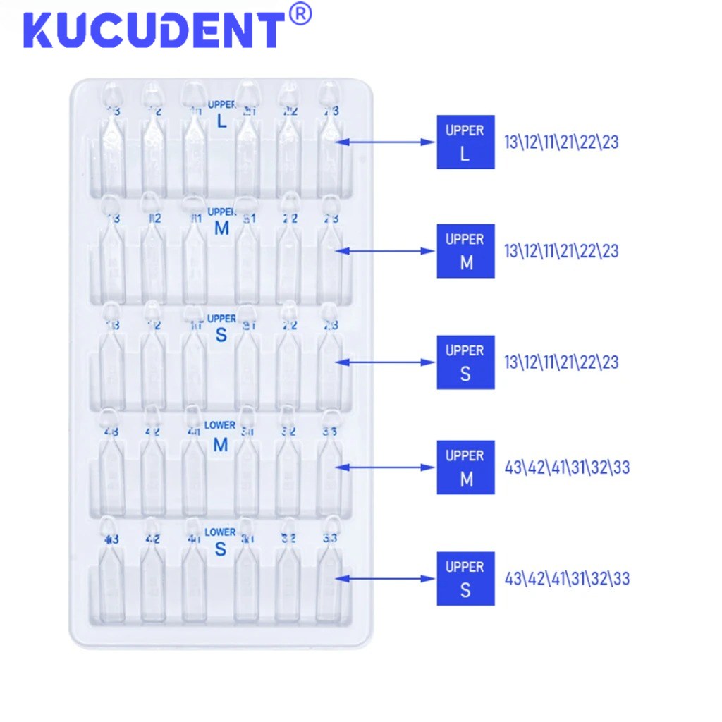 30pcs/Set Dental Veneer Mould  - Teeth Whitening Moulds recension och pris